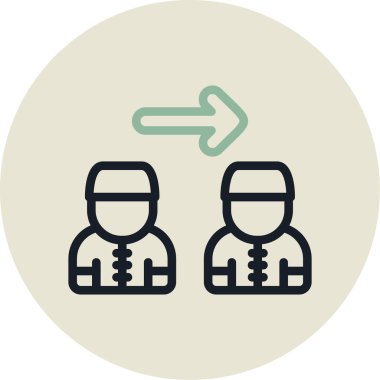 takım çalışması simgesi soyut arkaplanda izole edildi