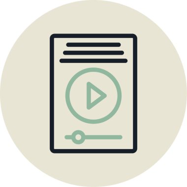 seo modern simgesinin vektör illüstrasyonu