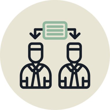 Modern insanların vektör çizimi