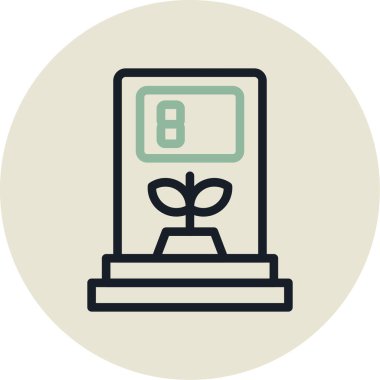 Bilgisayar. Web simgesi basit illüstrasyon