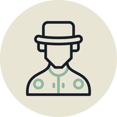 Avatar Adam. Web simgesi