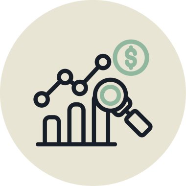 Seo simgesinin vektör illüstrasyonu