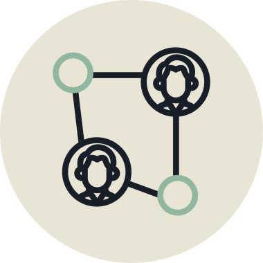 seo modern simgesinin vektör illüstrasyonu