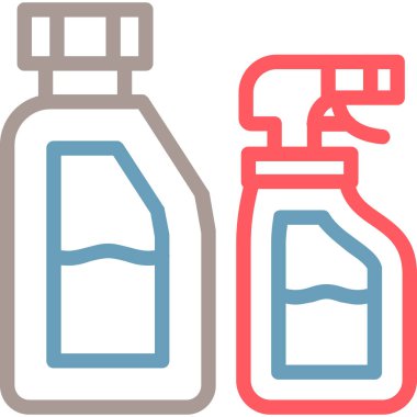 Şişe. Web simgesi basit illüstrasyon