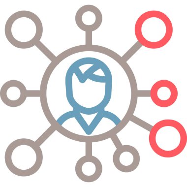 küresel bağlantı. Basit resimleme