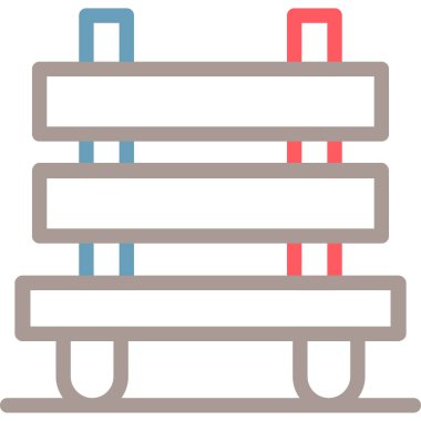 tren. Web simgesi basit illüstrasyon