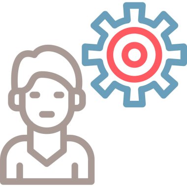 seo modern simgesinin vektör illüstrasyonu