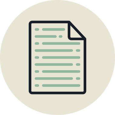 dosya simgesi çizimi