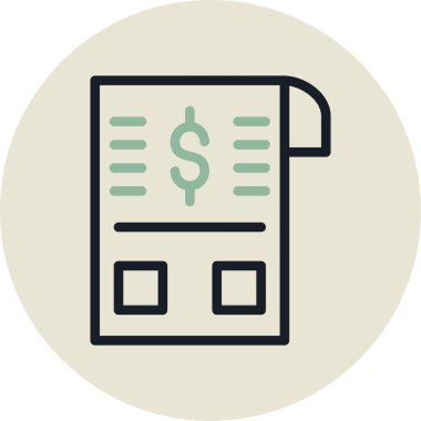 para simgesi, vektör illüstrasyonu