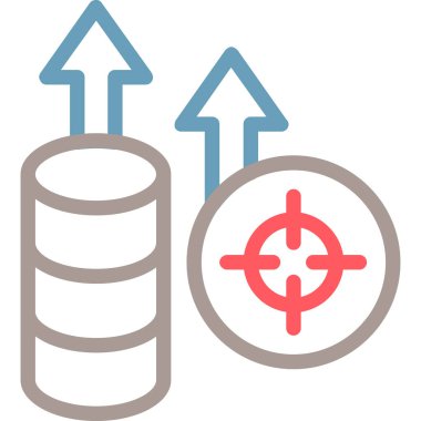 Grafik düz vektör simgesi