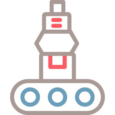 Bomba. Web simgesi basit illüstrasyon