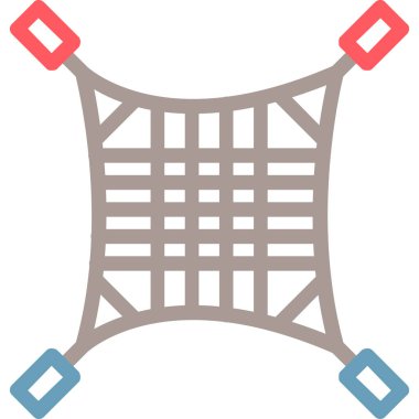 Ağ simgesi. vektör illüstrasyonu