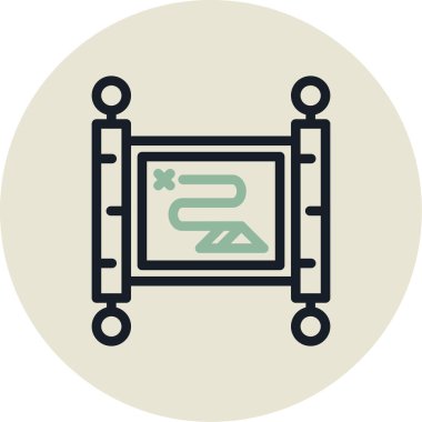 Modern b 'nin vektör illüstrasyonu eksik simgesi