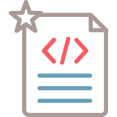 Web sayfası ikon vektör illüstrasyonu