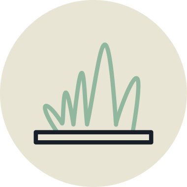 Eşsiz ateş vektörü simgesi