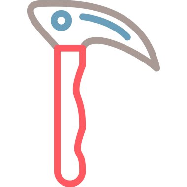 Balta. Web simgesi basit illüstrasyon