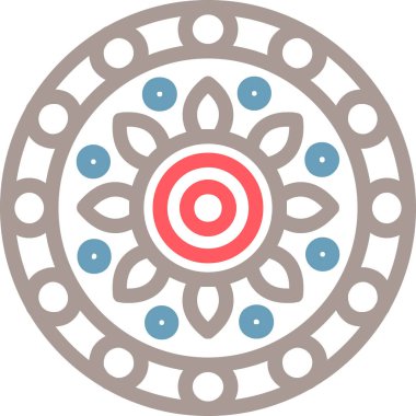 Güzel bir süsün vektör çizimi