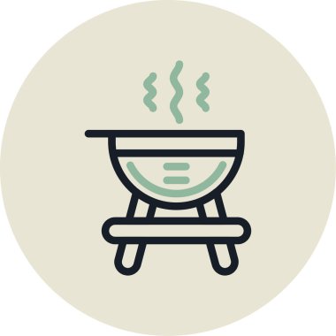 Kase. Web simgesi basit illüstrasyon