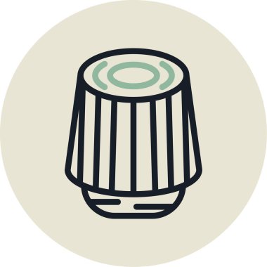 Varil simge vektör çizim