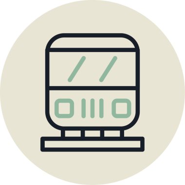 Modern bir simgenin vektör illüstrasyonu