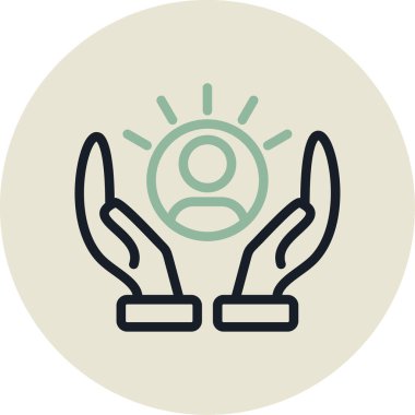 seo modern simgesinin vektör illüstrasyonu