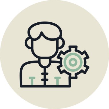 seo modern simgesinin vektör illüstrasyonu