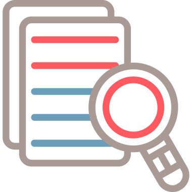 ticari analiz raporu simgesi düz biçimli