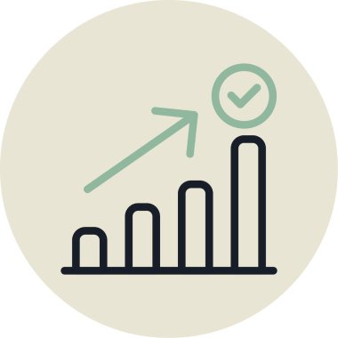 seo modern simgesinin vektör illüstrasyonu