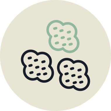 Gıda simgesinin vektör illüstrasyonu