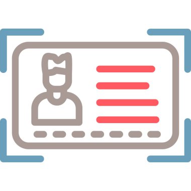 Sertifika web simgesi basit resimleme