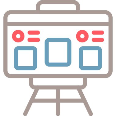 seo modern simgesinin vektör illüstrasyonu