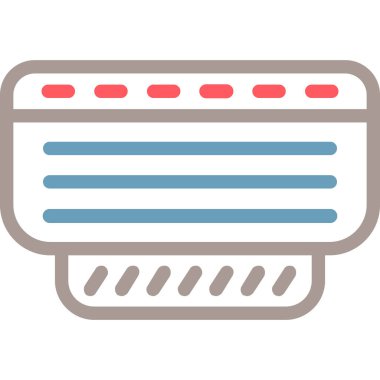 Tarayıcı. Web simgesi basit illüstrasyon