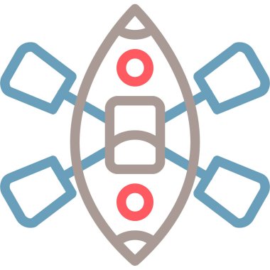 tekne ikonu vektör illüstrasyonu