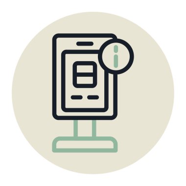 seo modern simgesinin vektör illüstrasyonu