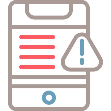 belge simgesi vektör illüstrasyonu