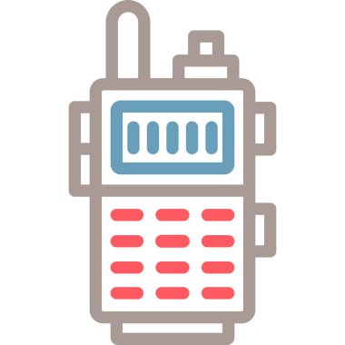 Pil. Web simgesi basit illüstrasyon