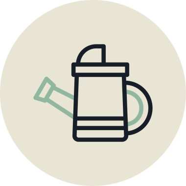 Modern simgenin vektör illüstrasyonu