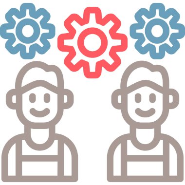 Müşteri servisi. Web simgesi