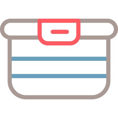 Basit simge vektör illüstrasyonu