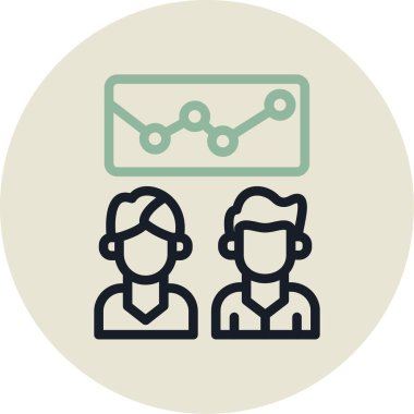 Seo simgesinin vektör illüstrasyonu