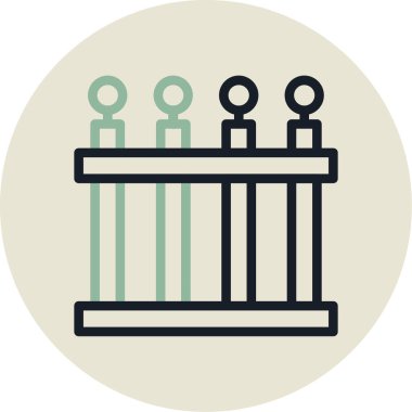 Bina. Web simgesi basit tasarım