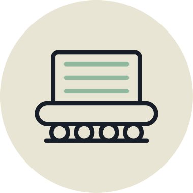 Bilgisayar. Web simgesi basit illüstrasyon