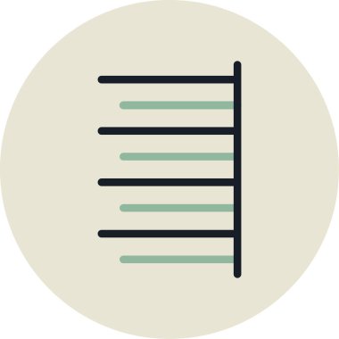 çit simgesi vektör illüstrasyonu