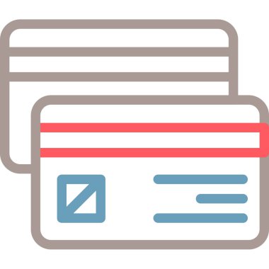 Kredi kartıyla. Basit tasarım