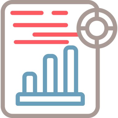 iş veri analiz simgesi