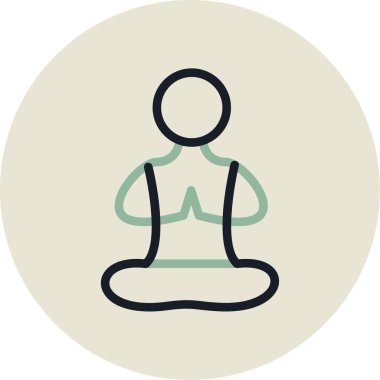 Buda. Web simgesi basit illüstrasyon