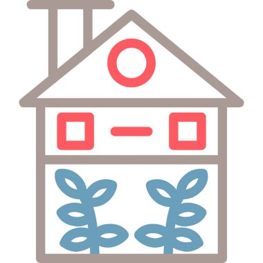 Yapı simgesinin vektör illüstrasyonu