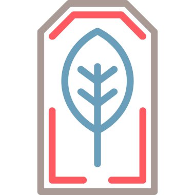 Bitki. Web simgesi basit illüstrasyon