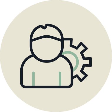 seo modern simgesinin vektör illüstrasyonu