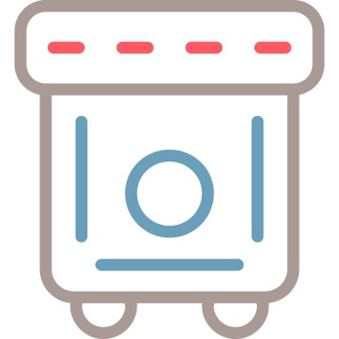 Mutfak. Web simgesi basit illüstrasyon